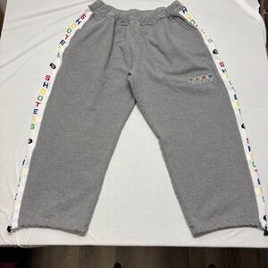 Vtg‎ SHOOTERS SPORTS Grey Sweat Pants Mens 4XL Olympic Rings Logo Drawstring